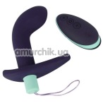 Вибростимулятор простаты Remote Controlled Prostate Plug, фиолетовый - Фото №1