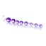 Анальная цепочка Sex Toy Jelly Anal Beads, фиолетовая - Фото №2
