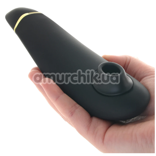 Симулятор орального секса для женщин Womanizer Premium 2, черный