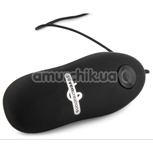 Анальная пробка с вибрацией Apex Large Butt Plug, черная