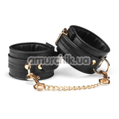 Фіксатори для ніг Liebe Seele Black Organosilicon Ankle Cuffs, чорні - Фото №1