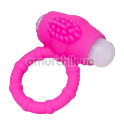 Виброкольцо А-Toys Powerful Cock Ring 769001, розовое