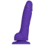 Фаллоимитатор Strap-On-Me Soft Realistic Dildo M, фиолетовый - Фото №1