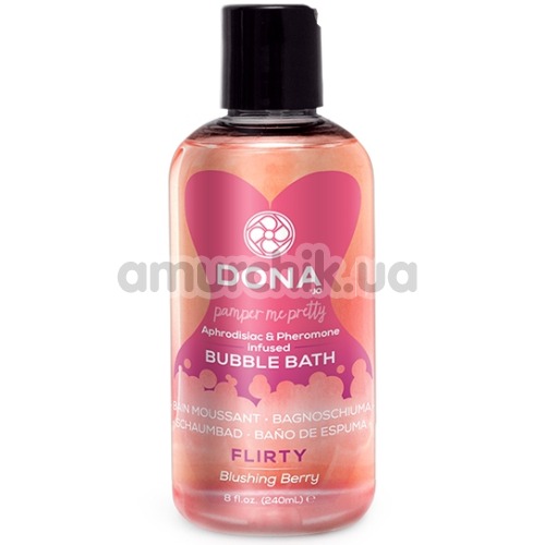 Пена для ванны Dona Bubble Bath - Flirty Blushing Berry, 240 мл