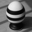 Анальна пробка Love Toy X-Missioner Butt Plug 5.5, чорно-біла - Фото №19