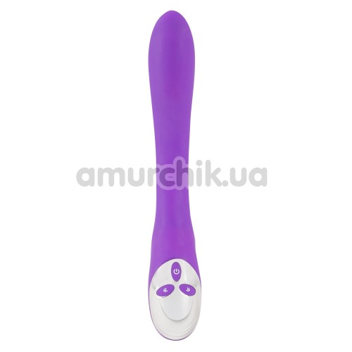Вибратор Sweet Smile Bendable Double Vibrator, фиолетовый