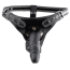 Потрійний страпон Strict Double Penetration Strap-On Harness, чорний - Фото №2