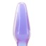 Анальная пробка Crystal Jellies Medium, 14 см фиолетовая - Фото №2