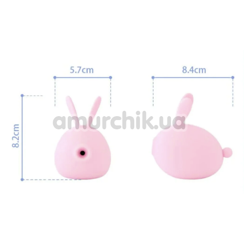 Симулятор орального секса для женщин с вибрацией Kistoy Too Simple, розовый