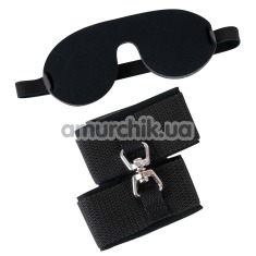 Бондажный набор Bad Kitty Naughty Toys Bondage Kit, черный - Фото №1