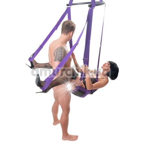 Секс-гойдалки Fuck Swing, фіолетові