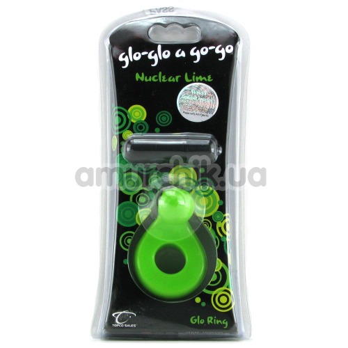 Виброкольцо Glo-Glo a Go-Go Nuclear Lime Glo Ring, зеленое
