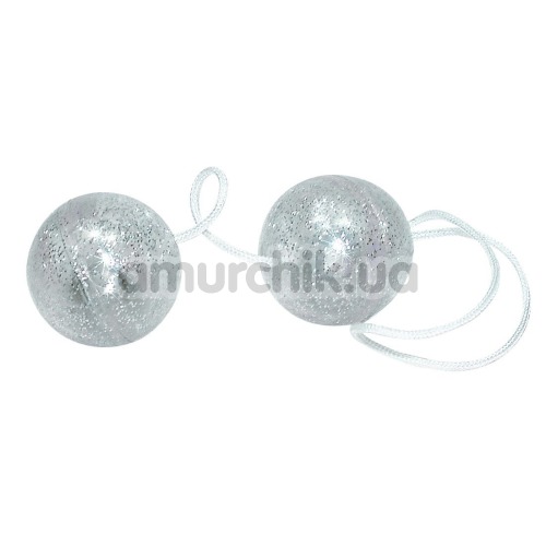 Вагинальные шарики Stardust, прозрачные - Фото №1