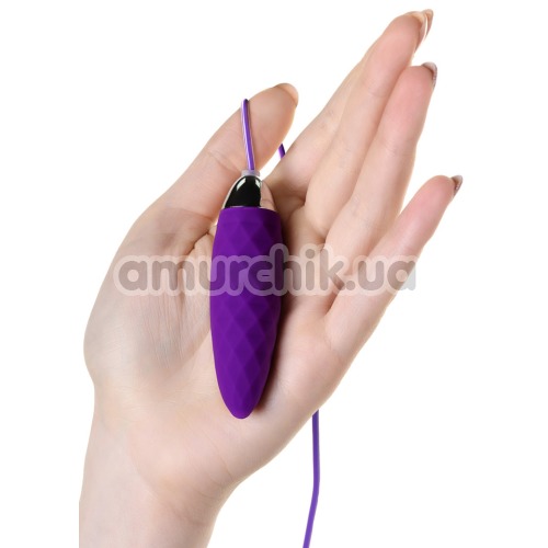 Виброяйцо A-Toys Vibrating Egg Cony, фиолетовое