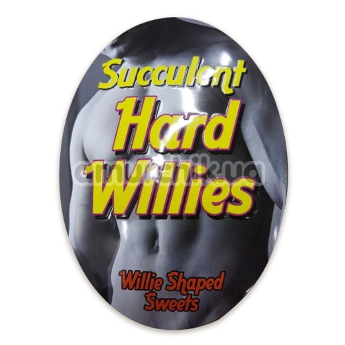 Конфеты в виде пениса Succulent Hard Willies, 90 г