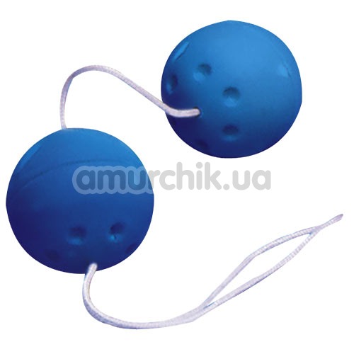 Вагинальные шарики Sarah's Secret синие - Фото №1