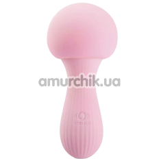 Универсальный вибромассажер Otouch Mushroom Silicone Wand Vibrator, розовый - Фото №1