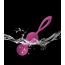 Вагинальные шарики iGox Lalo, розовые - Фото №4
