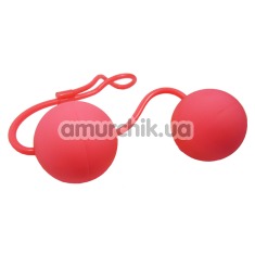 Вагінальні кульки Silky Smooth рожеві - Фото №1