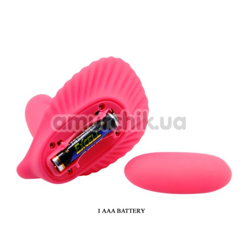Вибратор для точки G Pretty Love Fancy Clamshell 014368, розовый