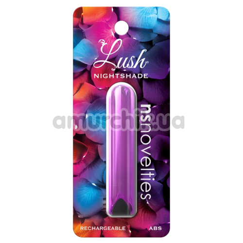 Клиторальный вибратор Lush Nightshade, фиолетовый
