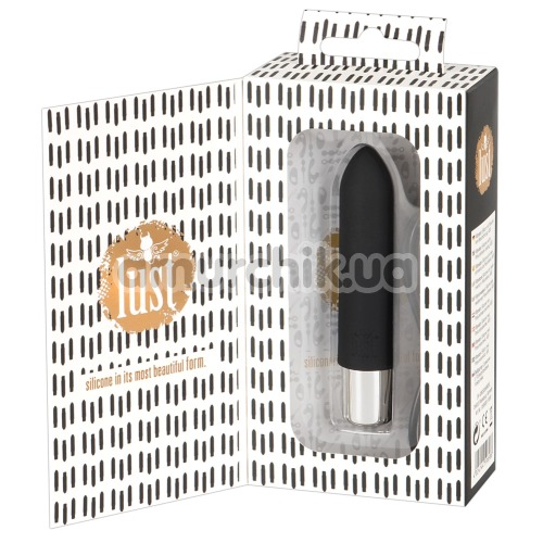 Кліторальний вібратор Lust Mini Vibrator, чорний