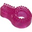 Эрекционное кольцо Super Stretch Enhancer Ring, розовое - Фото №3