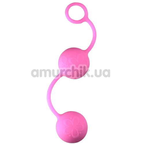 Вагинальные шарики Little Frisky, розовые - Фото №1