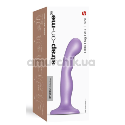 Фалоімітатор Strap-On-Me Dildo Plug P&G S, фіолетовий