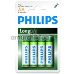 Батарейки Philips LongLife AA, 4 шт - Фото №1