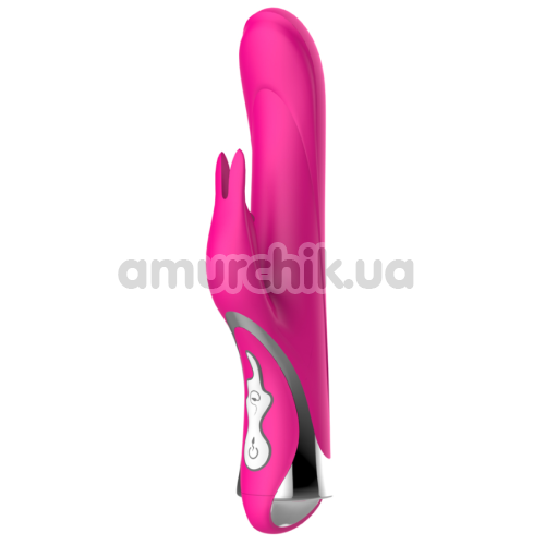 Вибратор Aphrovibe Missile Rabit, розовый - Фото №1