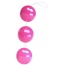 Анально-вагинальные шарики Sexual Balls, розовые - Фото №3