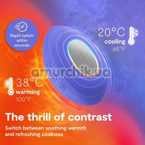 Клиторальный вибратор We-Vibe Temp (ви вайб темп синий)