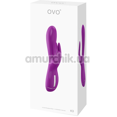 Вибратор OVO K3, фиолетовый
