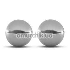 Вагинальные шарики B Yours Gleam, серебряные - Фото №1