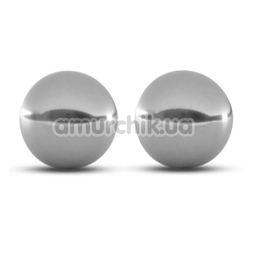 Вагинальные шарики B Yours Gleam, серебряные - Фото №1