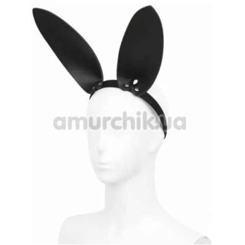 Ушки зайчика DS Fetish Bunny Headband, черные
