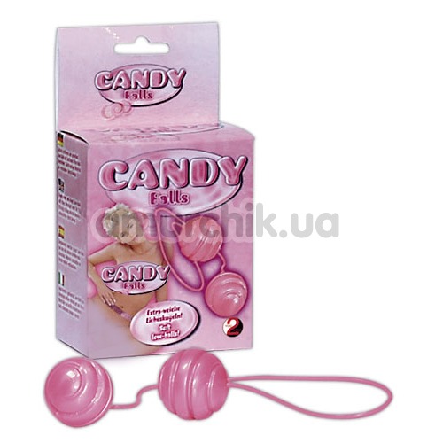 Вагинальные шарики Candy Balls розовые