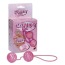 Вагінальні кульки Candy Balls рожеві - Фото №1