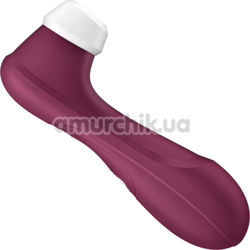 Симулятор орального секса для женщин Satisfyer Pro 2 Generation 3, бордовый