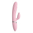 Вибратор с толчками и подогревом Tongue Extension Vibrating, розовый - Фото №0