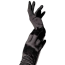 Перчатки Elbow Length Satin Gloves, черные - Фото №1