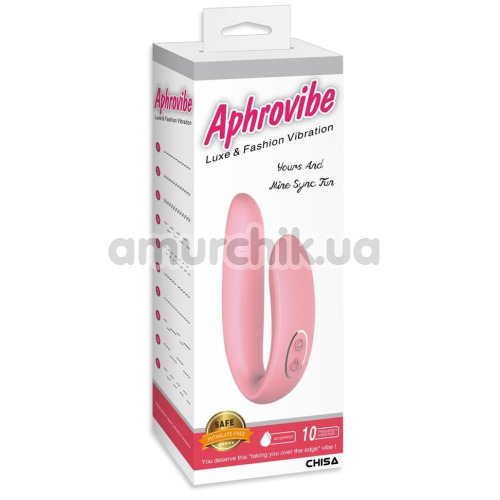 Вібратор Aphrovibe Yours And Mine Sync Fun, рожевий