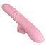 Вибратор с толчками, ротацией и подогревом Angelia 00141, розовый - Фото №4