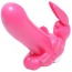 Вібратор Pink Bunny Love Vibe, рожевий - Фото №1