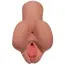 Искусственная вагина и анус PDX Plus Pick Your Pleasure Stroker, светло-коричневая - Фото №1