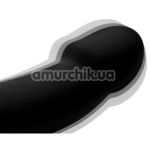Безремневий страпон з вібрацією Strap U Tri-Volver, чорний