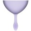 Набір з 2 менструальних чаш Satisfyer Feel Good, фіолетовий - Фото №8