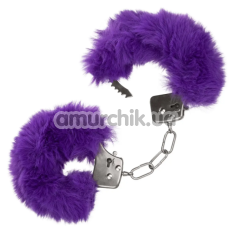 Наручники Ultra Fluffy Furry Cuffs, фіолетові - Фото №1
