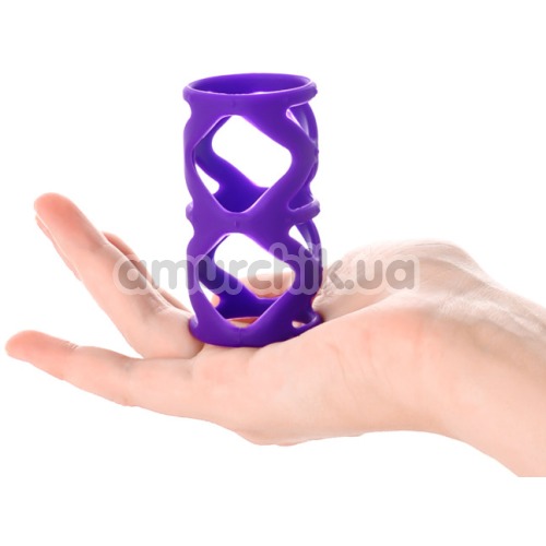 Насадка на пеніс A-Toys Penis Extender 768004, фіолетова